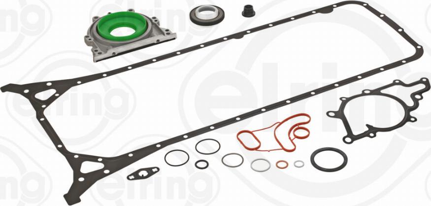 Elring 633.320 - Комплект прокладок, блок-картер двигуна autocars.com.ua