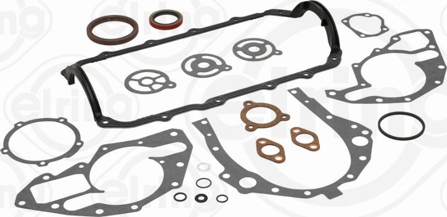 Elring 687.390 - Комплект прокладок, блок-картер двигуна autocars.com.ua