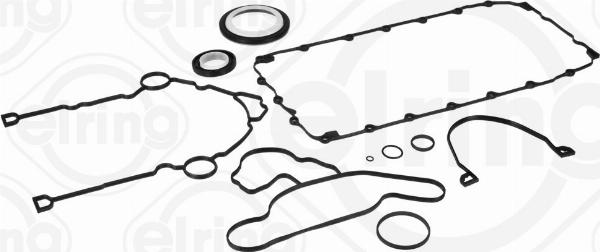 Elring 706.520 - Комплект прокладок, блок-картер двигуна autocars.com.ua