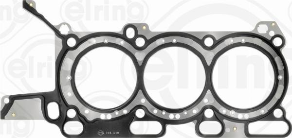 Elring 706.540 - Прокладка, головка циліндра autocars.com.ua