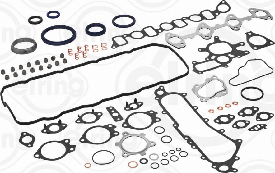 Elring 729.270 - Комплект прокладок, двигун autocars.com.ua