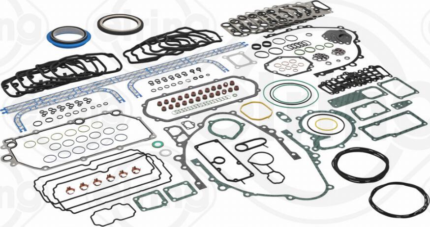Elring 755.300 - Комплект прокладок, двигун autocars.com.ua