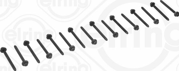Elring 755.570 - Комплект болтів головки циліндрів autocars.com.ua