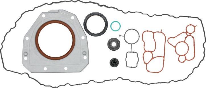 Elring 798.670 - Комплект прокладок, блок-картер двигуна autocars.com.ua