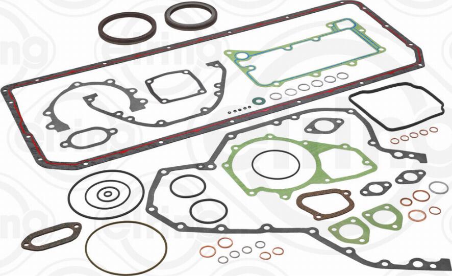Elring 818.879 - Комплект прокладок, блок-картер двигуна autocars.com.ua