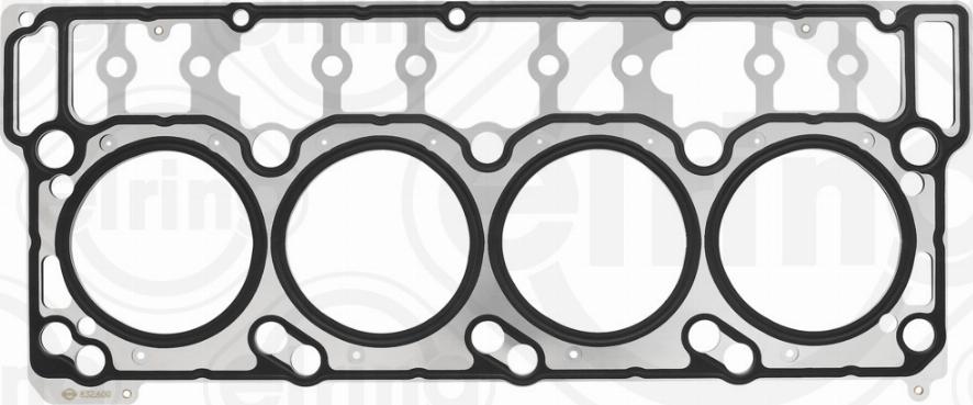 Elring 832.600 - Прокладка, головка цилиндра avtokuzovplus.com.ua
