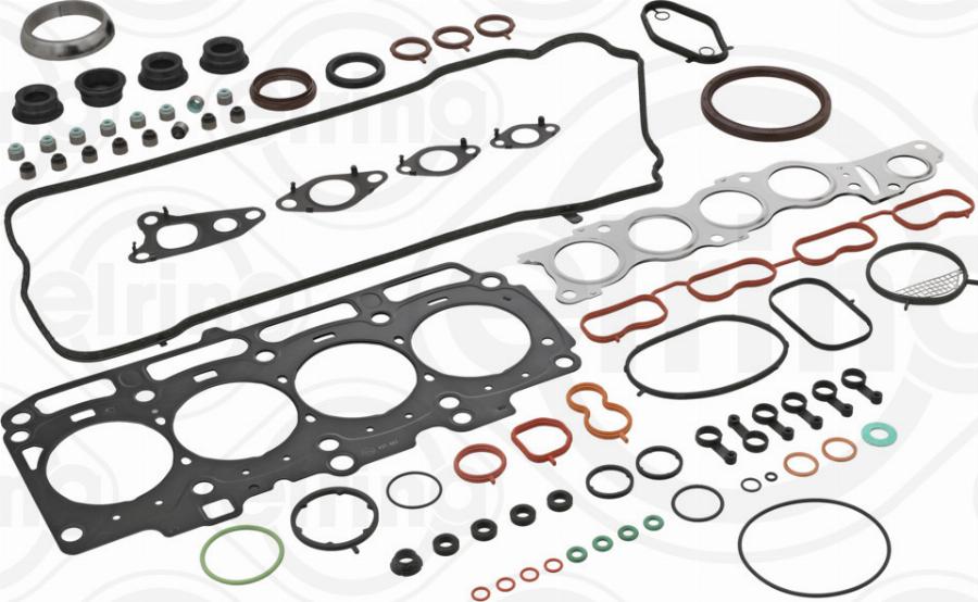 Elring 858.070 - Комплект прокладок, двигун autocars.com.ua