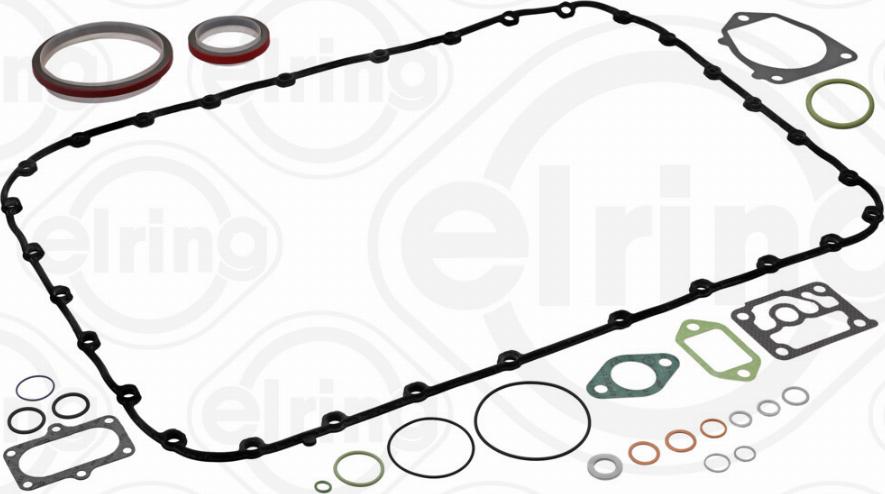 Elring 887.210 - Комплект прокладок, блок-картер двигуна autocars.com.ua