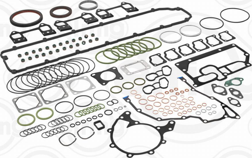 Elring 910.860 - Комплект прокладок, двигун autocars.com.ua