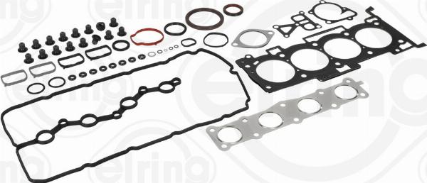 Elring 966.700 - Комплект прокладок, двигун autocars.com.ua