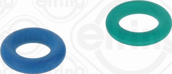 Elring B63.100 - Комплект кілець ущільнювачів, клапанна форсунка autocars.com.ua