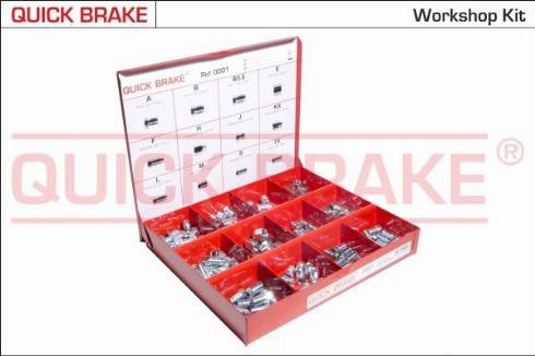 OJD Quick Brake 0001 - Набір, арматури autocars.com.ua