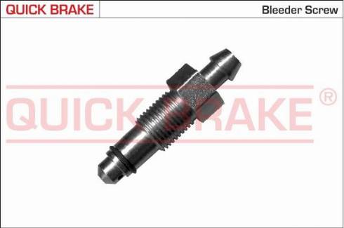 OJD Quick Brake 0020 - Болт повітряного клапана / вентиль, колісний гальмівний шлях навіть.  циліндр autocars.com.ua