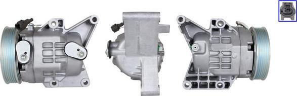 Elstock 51-1039 - Компресор, кондиціонер autocars.com.ua