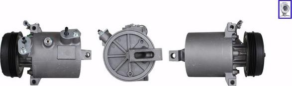 Elstock 51-1192 - Компресор, кондиціонер autocars.com.ua