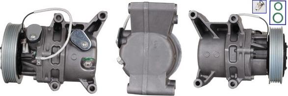 Elstock 51-1256 - Компресор, кондиціонер autocars.com.ua