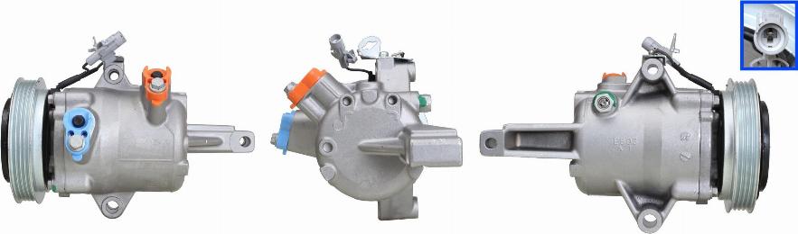 Elstock 51-1480 - Компресор, кондиціонер autocars.com.ua