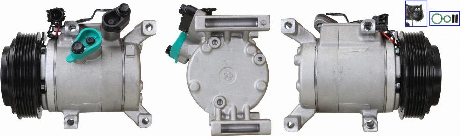 Elstock 51-1494 - Компресор, кондиціонер autocars.com.ua