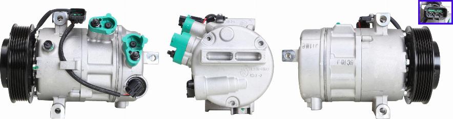 Elstock 51-1518 - Компресор, кондиціонер autocars.com.ua