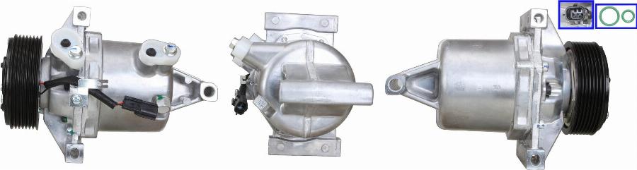 Elstock 51-1521 - Компресор, кондиціонер autocars.com.ua