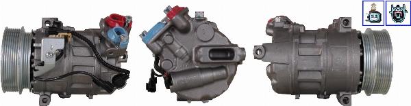 Elstock 51-1539 - Компресор, кондиціонер autocars.com.ua