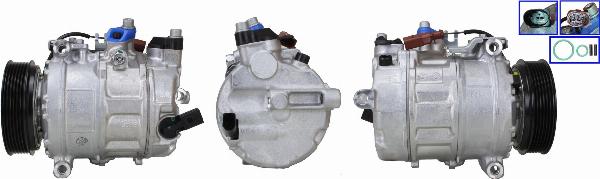 Elstock 51-1543 - Компресор, кондиціонер autocars.com.ua