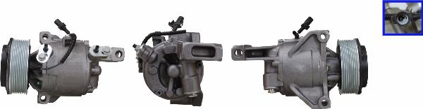 Elstock 51-1562 - Компресор, кондиціонер autocars.com.ua