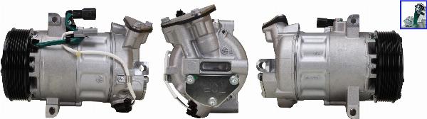 Elstock 51-1577 - Компресор, кондиціонер autocars.com.ua