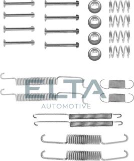 Elta Automotive EA8014 - Комплектуючі, барабанний гальмівний механізм autocars.com.ua
