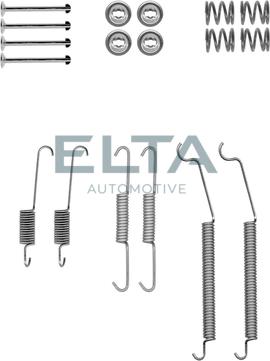 Elta Automotive EA8053 - Комплектуючі, барабанний гальмівний механізм autocars.com.ua