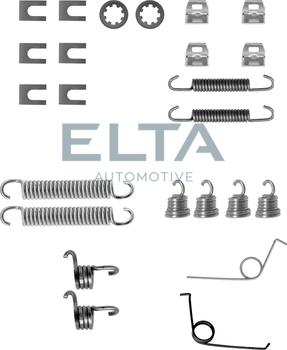 Elta Automotive EA8058 - Комплектуючі, барабанний гальмівний механізм autocars.com.ua