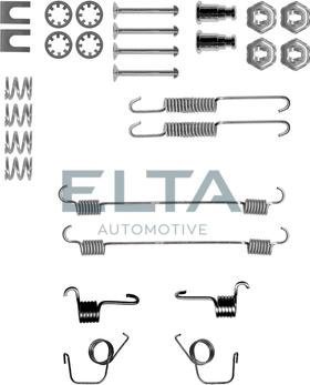 Elta Automotive EA8065 - Комплектуючі, барабанний гальмівний механізм autocars.com.ua