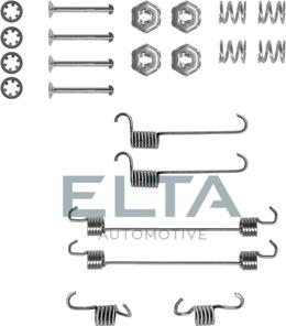 Elta Automotive EA8072 - Комплектуючі, барабанний гальмівний механізм autocars.com.ua