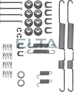 Elta Automotive EA8082 - Комплектуючі, барабанний гальмівний механізм autocars.com.ua