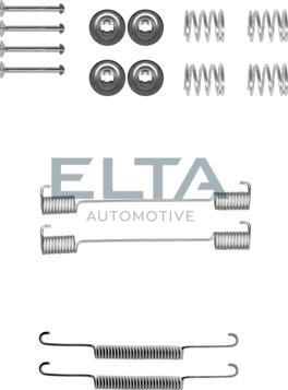 Elta Automotive EA8084 - Комплектуючі, барабанний гальмівний механізм autocars.com.ua