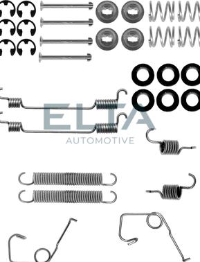 Elta Automotive EA8086 - Комплектуючі, барабанний гальмівний механізм autocars.com.ua