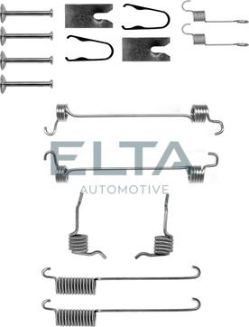 Elta Automotive EA8098 - Комплектующие, барабанный тормозной механизм autodnr.net