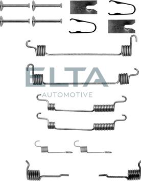 Elta Automotive EA8103 - Комплектуючі, барабанний гальмівний механізм autocars.com.ua