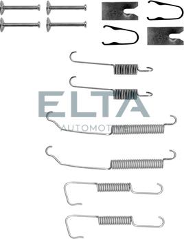 Elta Automotive EA8105 - Комплектуючі, барабанний гальмівний механізм autocars.com.ua