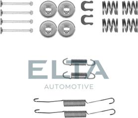 Elta Automotive EA8109 - Комплектуючі, барабанний гальмівний механізм autocars.com.ua