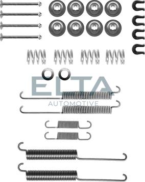 Elta Automotive EA8113 - Комплектующие, барабанный тормозной механизм autodnr.net