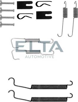 Elta Automotive EA8118 - Комплектуючі, барабанний гальмівний механізм autocars.com.ua