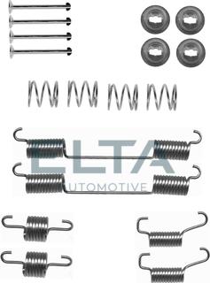 Elta Automotive EA8129 - Комплектуючі, барабанний гальмівний механізм autocars.com.ua