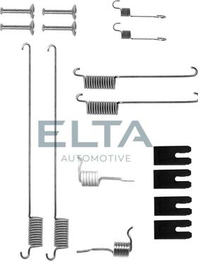 Elta Automotive EA8130 - Комплектуючі, барабанний гальмівний механізм autocars.com.ua