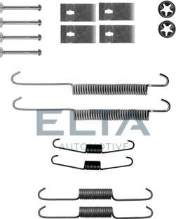 Elta Automotive EA8137 - Комплектуючі, барабанний гальмівний механізм autocars.com.ua