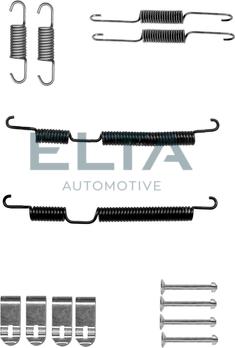 Elta Automotive EA8202 - Комплектуючі, барабанний гальмівний механізм autocars.com.ua