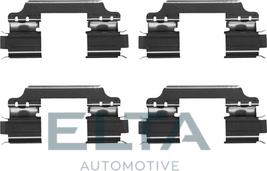 Elta Automotive EA8502 - Комплектуючі, колодки дискового гальма autocars.com.ua