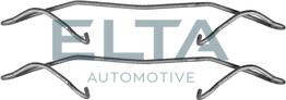 Elta Automotive EA8504 - Комплектуючі, колодки дискового гальма autocars.com.ua