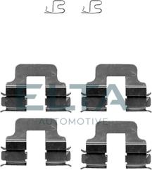 Elta Automotive EA8514 - Комплектуючі, колодки дискового гальма autocars.com.ua