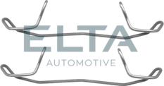 Elta Automotive EA8517 - Комплектуючі, колодки дискового гальма autocars.com.ua
